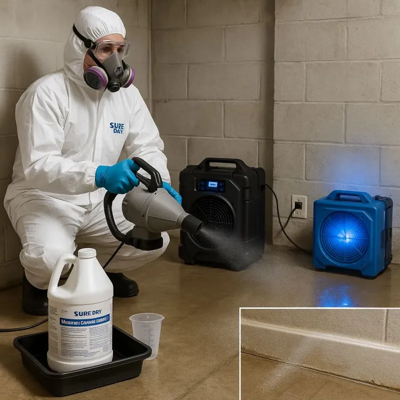 Sanitization and Odor Removal process in Everett, WA