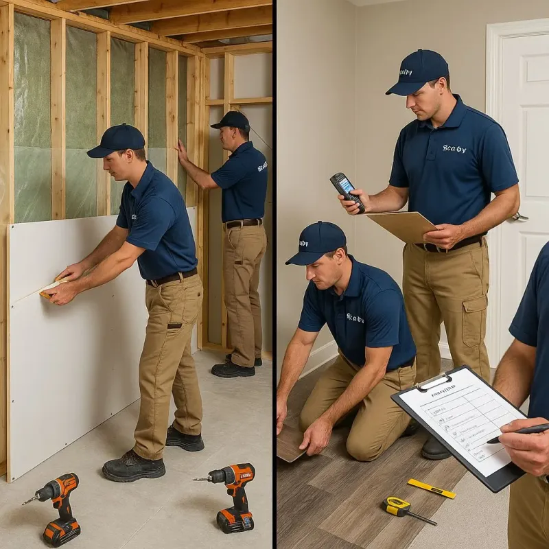 Repairs and Reconstruction process in Everett, WA
